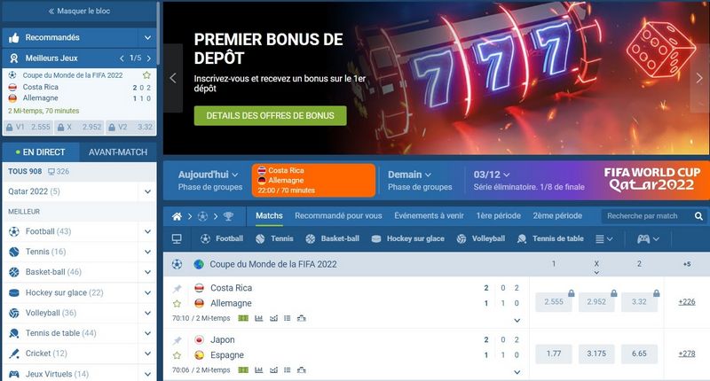 1xBet Casino & Jeux Vidéo