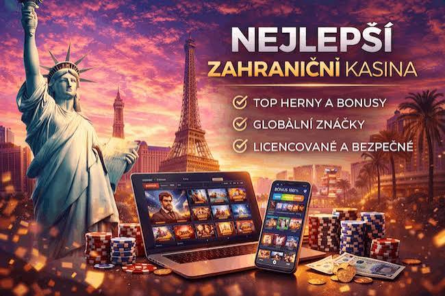 Zahraniční casino free spiny za skvělé zážitky a výhry